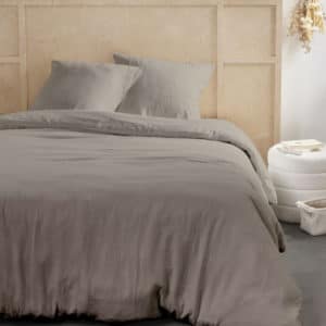 parure de lit 220x240 gaze de coton dune - Nouveaux produits