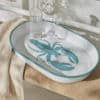 Plateau métal blanc Homard bleu Beach House