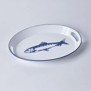 plateau metal poisson beach house 2 - Nouveaux produits