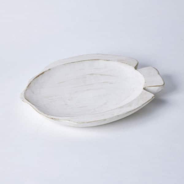 Vide poche poisson bois blanc Beach House