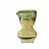 Bougeoir Jaune en verre transparent Caidas – Image 2