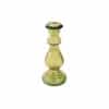 Bougeoir Jaune en verre transparent Caidas – Image 3