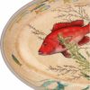 Plat mélaminé poisson Sea Life - lot de 2 – Image 2