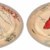 Plat mélaminé poisson Sea Life - lot de 2
