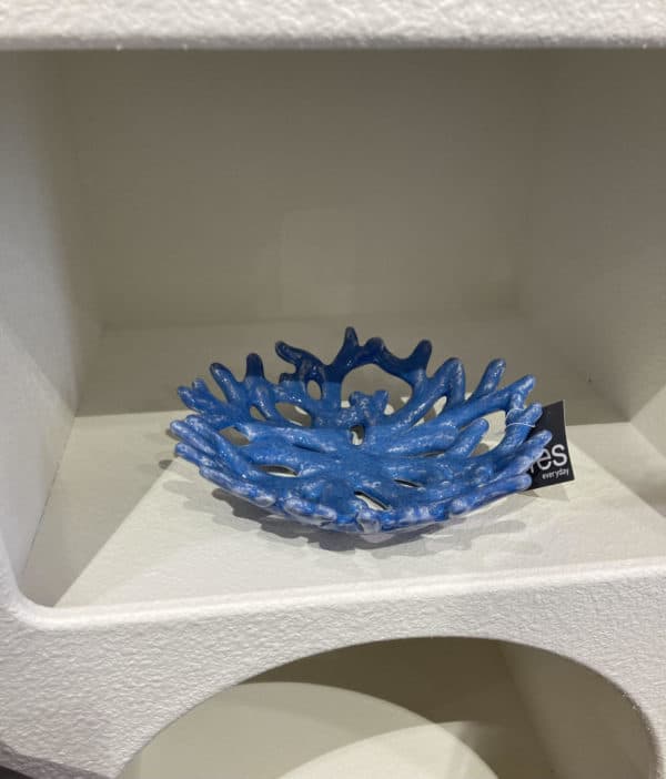 Coupe décorative corail bleu - Vide poche – Image 5