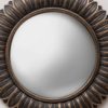Miroir convexe feuilles bronze 23cm Chehoma – Image 3