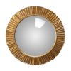 Miroir convexe doré Sanctus 25 cm Chehoma