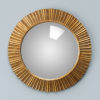 Miroir convexe doré Sanctus 25 cm Chehoma – Image 2