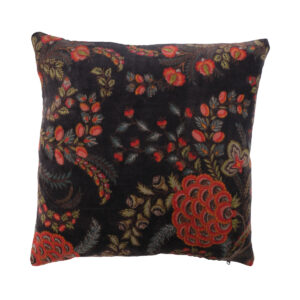 Coussin velours multicolore 45x45 cm