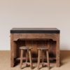 Ilôt Greta et table coulissante marbre noir – Image 6