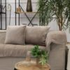 Edredon Velours Taupe 80X200cm Jaipur – Image 2
