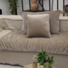 Edredon Velours Taupe 80X200cm Jaipur – Image 3