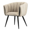 Chaise Breeze beige - lot de 2
