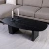 Table basse en chêne noir Pennsylvania 180x60cm – Image 2