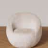 Fauteuil arrondi Gelato Vanille – Image 2
