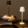 Lampe de table LED Touch crème rechargeable – Image 4