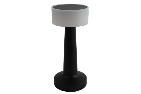 Lampe de table LED noir/blanc rechargeable