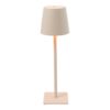 Lampe de table LED Touch crème rechargeable – Image 2