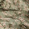 Edredon Fleurs vertes 140x180 cm Amalie
