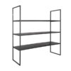 Etagère métal noir 3 niveaux – Image 2