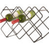 WINE RACK DIAMOND IRon black