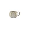 Mug rond Beige 40cl leaf Arto