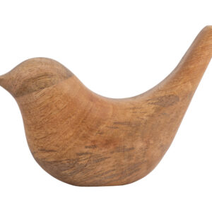 statue oiseau bois