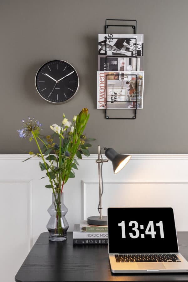 Porte revues mural noir Present Time – Image 3