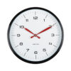 horloge modern factory noire