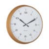 horloge modern factory ocre