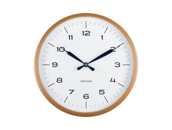 horloge modern factory ocre