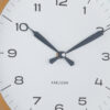 horloge modern factory ocre