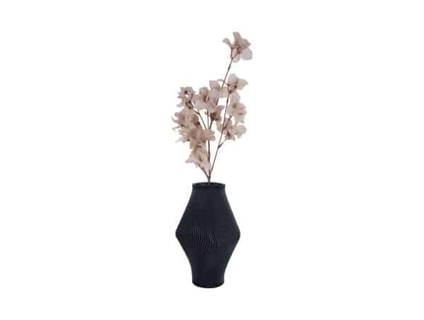 Vase twisted Bleu Present Time – Image 2