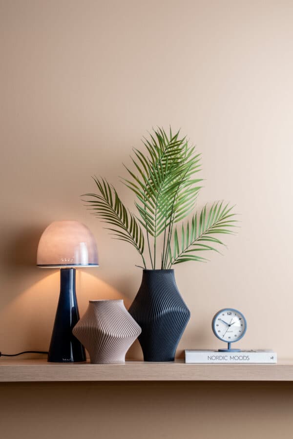 Vase twisted Bleu Present Time – Image 3