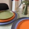 Plateau rond bleu Present Time – Image 4