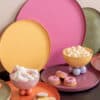 Plateau rond bleu Present Time – Image 5