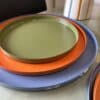 Plateau rond bleu Present Time – Image 2