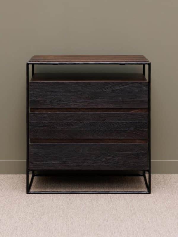 Commode 3 tiroirs fer forgé Forjia – Image 5