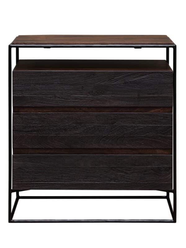 Commode 3 tiroirs fer forgé Forjia