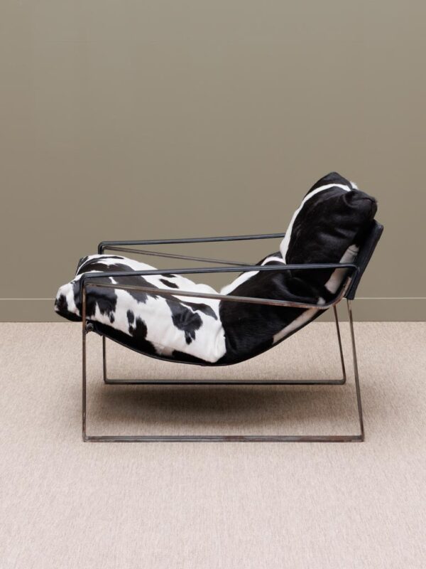 Fauteuil Peau de Vache Montaine