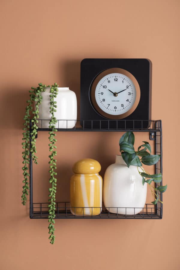 Horloge New Vintage noire Karlsson – Image 3