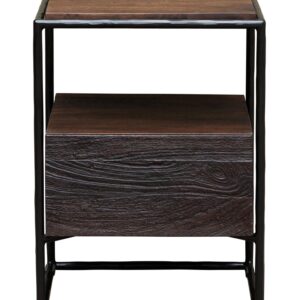 Table de Chevet 1 tiroir fer forge Forjia - Nouveaux produits