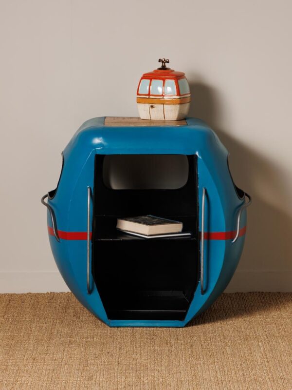 Chevet téléphérique bleu – Image 5