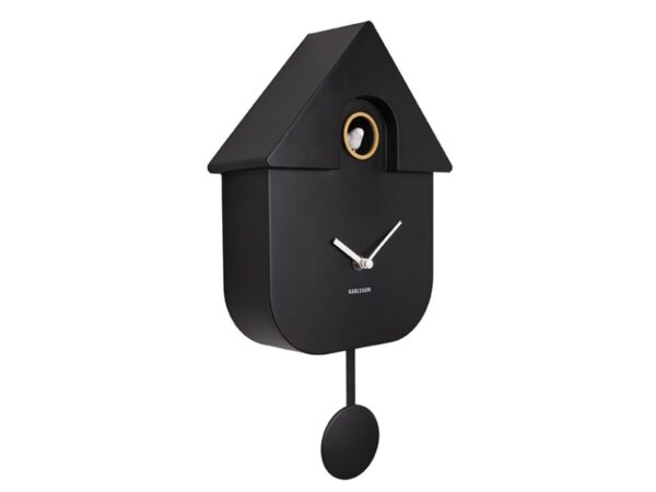 Horloge Moderne Cuckoo Karlsson Noire – Image 2