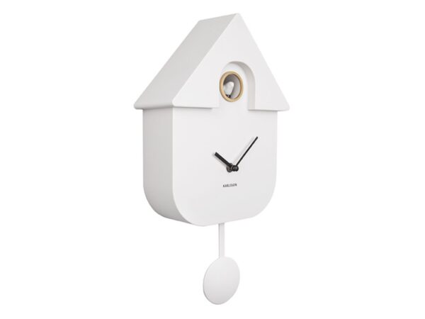 Horloge Moderne Cuckoo Karlsson blanche – Image 2