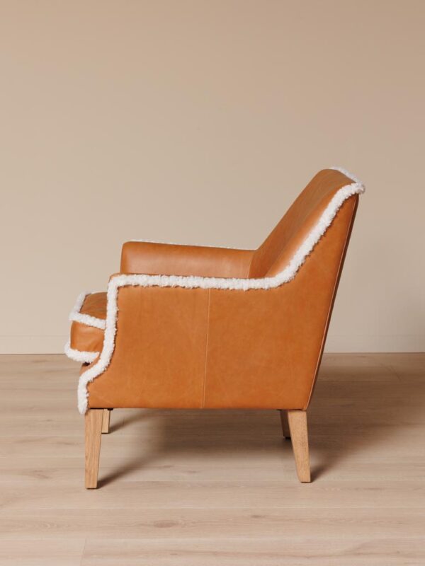 Fauteuil cuir Chamonix