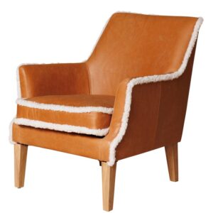 Fauteuil cuir Chamonix
