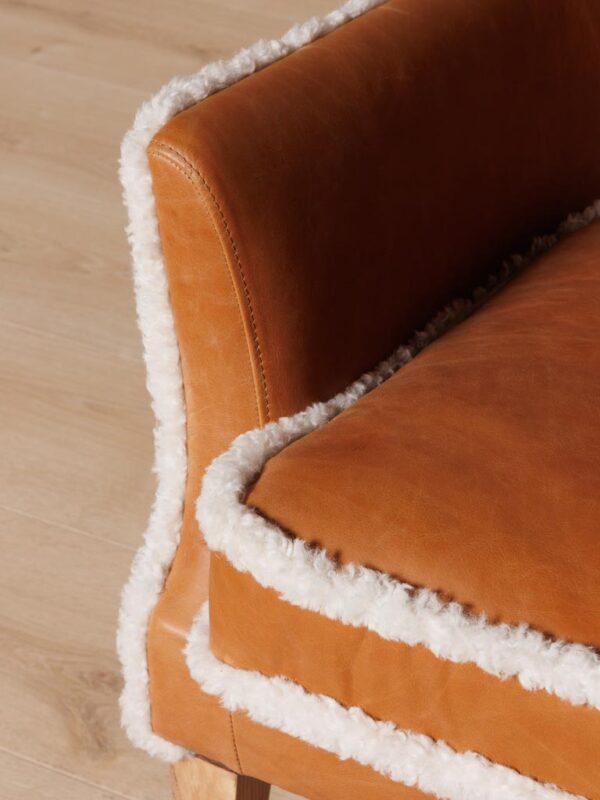 Fauteuil cuir Chamonix – Image 5