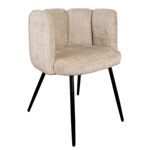 Chaise High Five Crème - Lot de 2