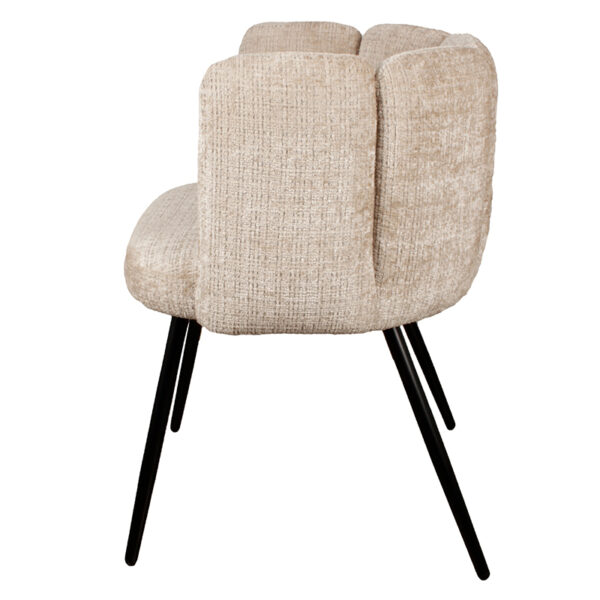 Chaise High Five Crème - Lot de 2 – Image 6